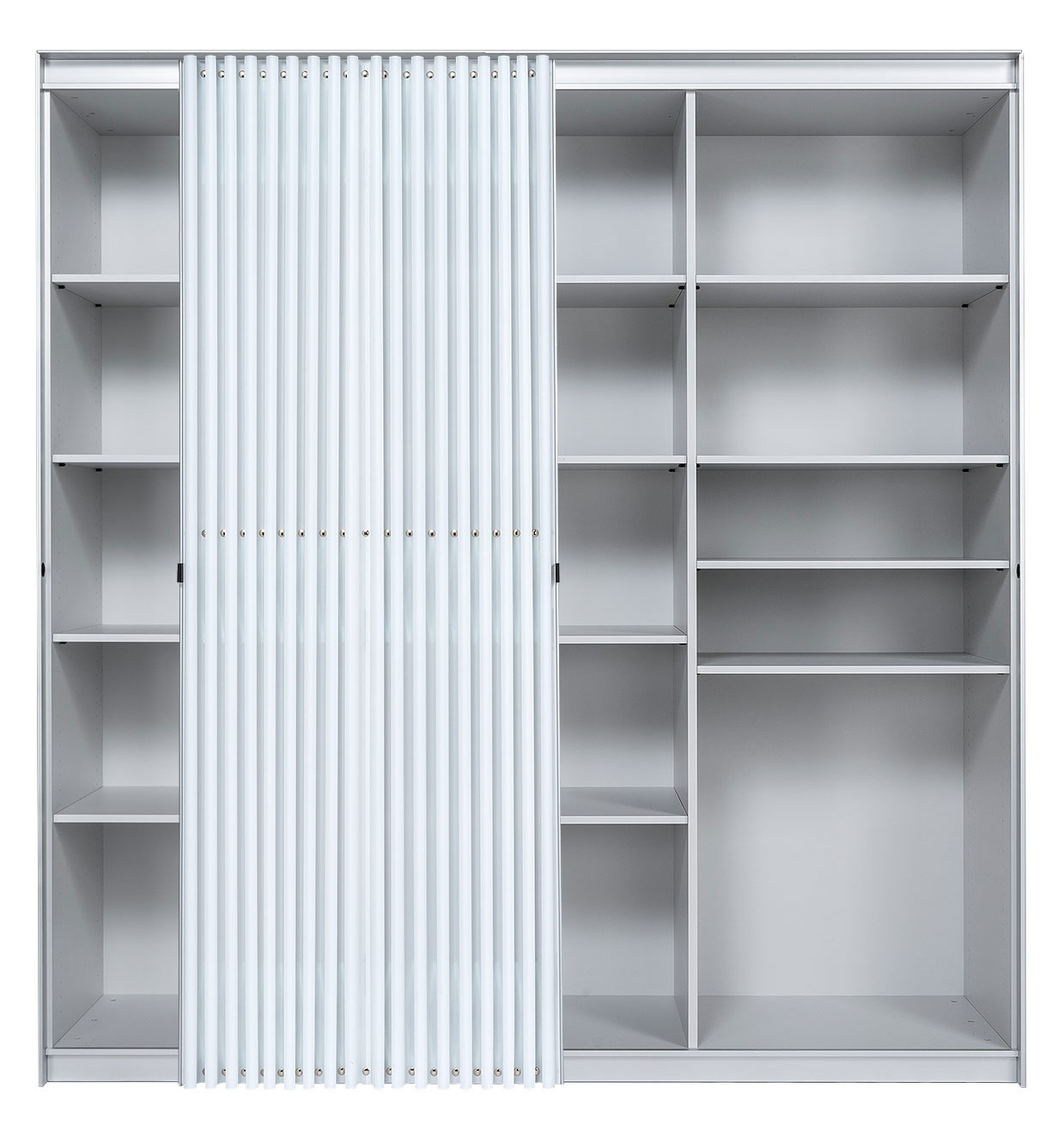 Faltvorhang-Schrank